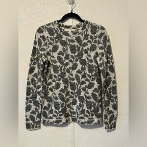 Loft | Beautiful floral fall sweater | women’s size S | EUC